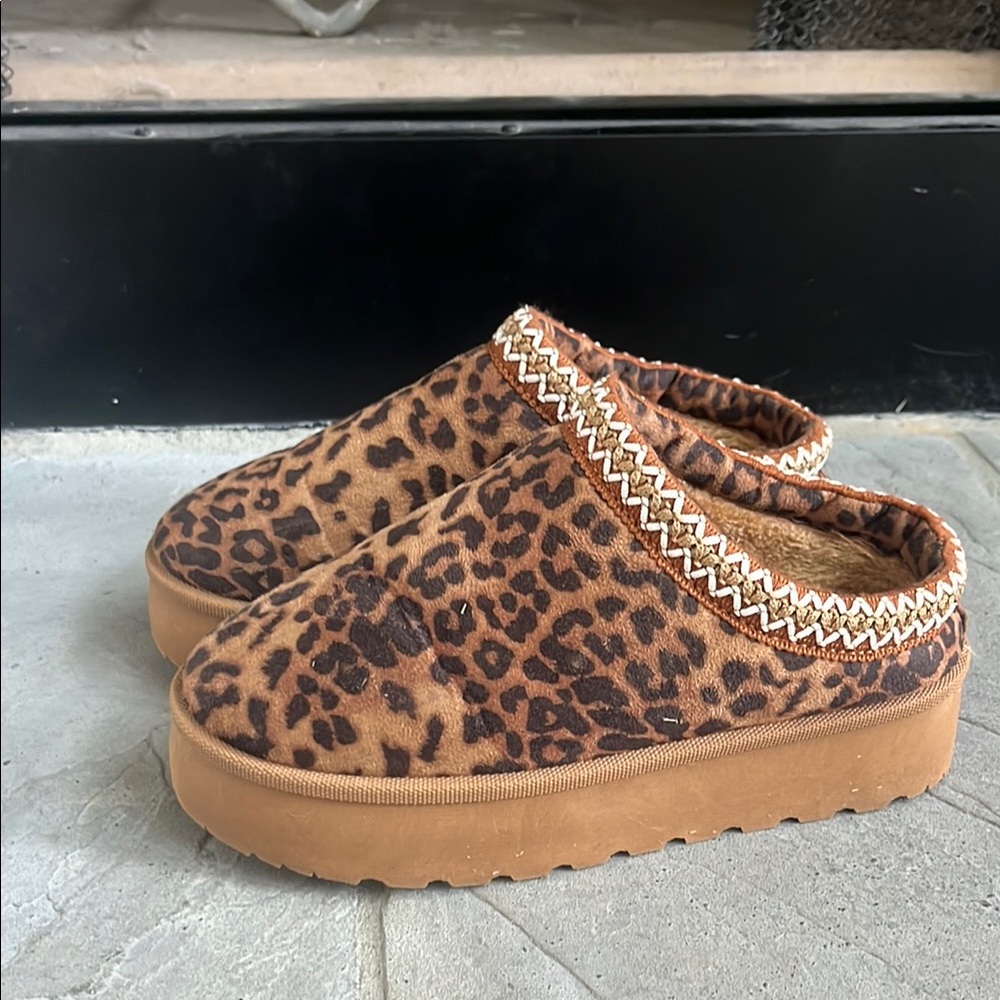 Target Leopard Print Platform Shoes
